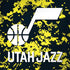 NBA Utah Jazz Grey Digi Camo Dell Inspiron Skin